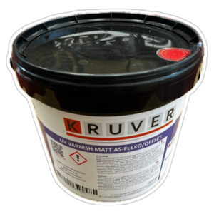 Kruver UV Varnish Matt AS - Vernice UV Flexografica Opaca per carta e film plastici